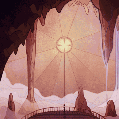 Day and night over The Two-Eyed City.